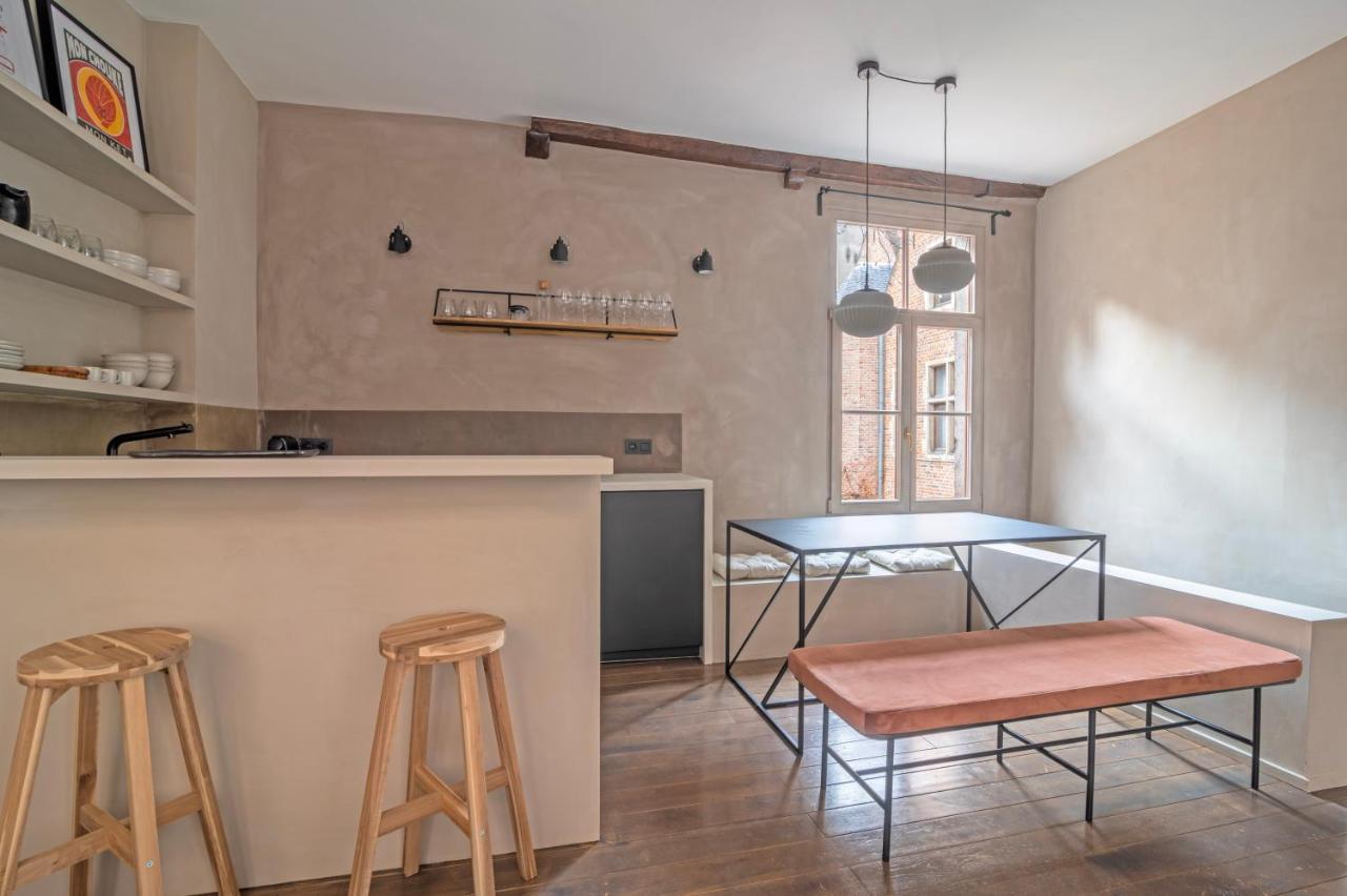 Charming House In Le Sablon Apartment Brussel Bagian luar foto